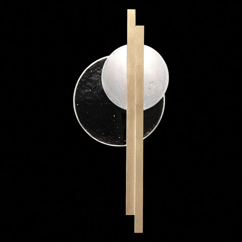 Selene LED Wall Sconce in Soft Gold/Clear & White Glass (48|920550-5ST)