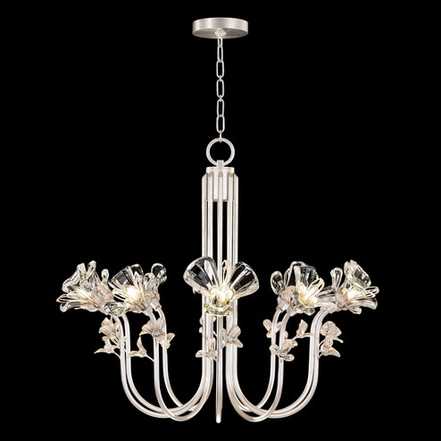 Azu LED Chandelier in Silver Leaf (48|917540-1ST)