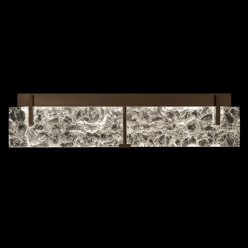 Terra LED Bath Bar in Bronze/Clear Glass (48|913450-41ST)
