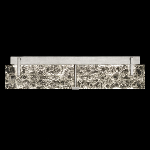 Terra LED Bath Bar in Silver/Clear Glass (48|913450-21ST)