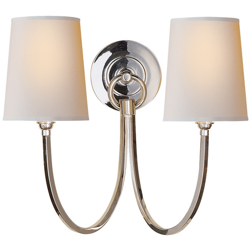 Reed Two Light Wall Sconce in Hand-Rubbed Antique Brass (268|TOB 2126HAB-L)