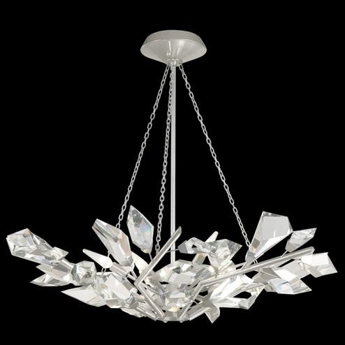 Foret Six Light Pendant in Silver Leaf (48|907840-1ST)