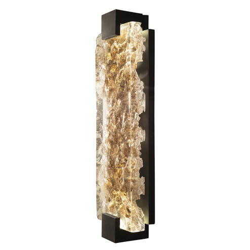 Terra LED Wall Sconce in Black/Gold Leaf Glass (48|896750-12ST)