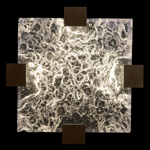 Terra LED Flush Mount in Bronze/Clear Glass (48|895440-41ST)
