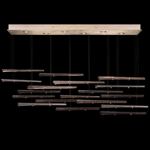 Elevate LED Pendant in Gold/Meteorite Spires (48|895140-251ST)
