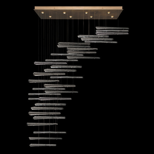 Elevate LED Pendant in Gold/Ebony Stardust Spires (48|894840-241ST)