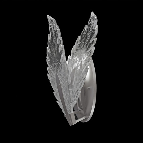 Plume One Light Wall Sconce in Silver/Dichroic ''Plumes'' (48|894750-1ST)