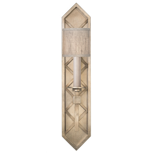 Cienfuegos One Light Wall Sconce in Gold Leaf w/White Fabric Shades (48|889550-SF31)
