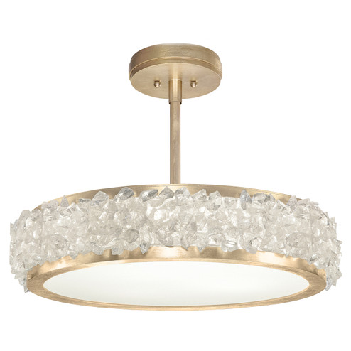 Arctic Halo Three Light Semi-Flush Mount in Gold (48|879940-1ST)