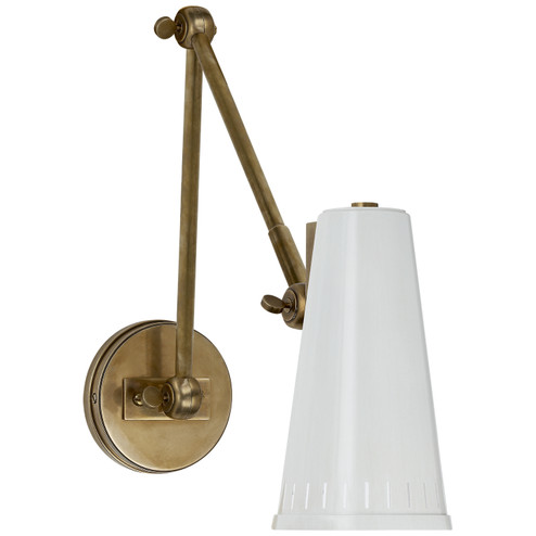 Antonio One Light Wall Sconce in Hand-Rubbed Antique Brass (268|TOB 2066HAB-AW)