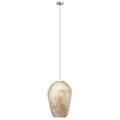 Natural Inspirations LED Drop Light in Gold w/Natural Quartz Glass Drop (48|851840-27LD)