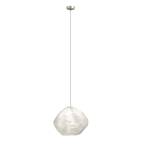 Natural Inspirations LED Drop Light in Gold w/Clear Quartz Glass Drop (48|851840-26LD)