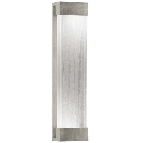 Crystal Bakehouse LED Wall Sconce in Silver Leaf w/Spires Glass Block (48|811150-33ST)