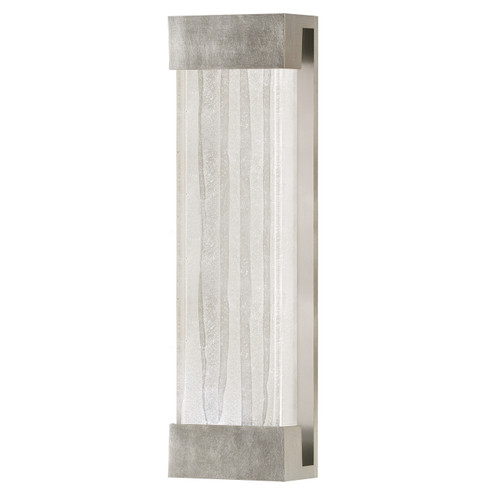 Crystal Bakehouse LED Wall Sconce in Silver Leaf w/Spires Glass Block (48|811050-33ST)