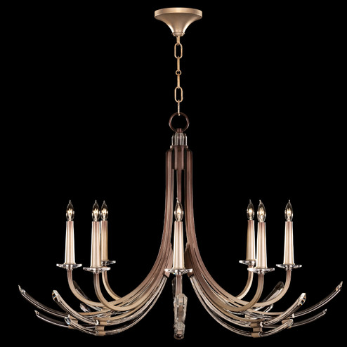 Trevi Eight Light Chandelier in Soft Bronze Ombre (48|782140-3ST)