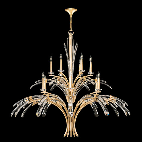 Trevi 12 Light Chandelier in Gold Leaf (48|782040-2ST)