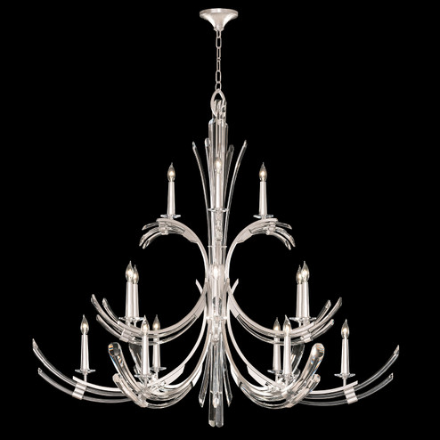Trevi 15 Light Chandelier in Silver Leaf (48|781740-1ST)