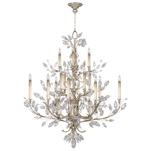 Crystal Laurel 20 Light Chandelier in Silver (48|771140ST)