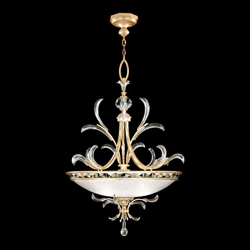 Beveled Arcs Three Light Pendant in Gold Leaf (48|704440-SF3)