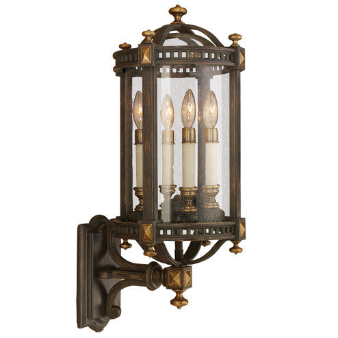 Beekman Place Four Light Outdoor Wall Mount in Bronze (48|564681ST)