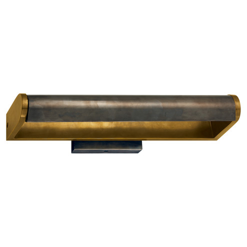 David Art Two Light Wall Sconce in Hand-Rubbed Antique Brass and Bronze (268|TOB 2019HAB/BZ)