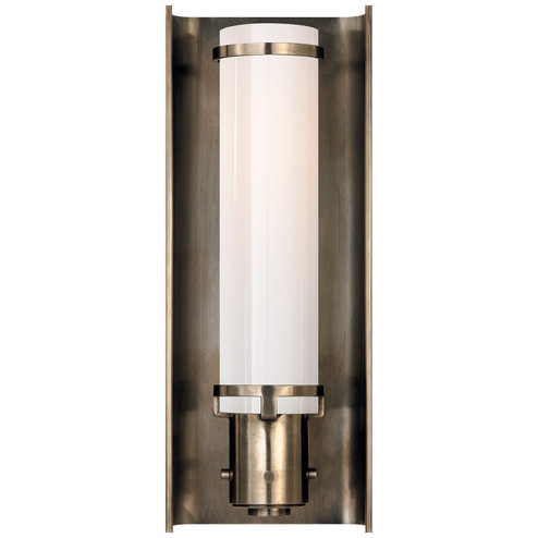 Greenwich One Light Wall Sconce in Antique Nickel (268|TOB 2016AN)