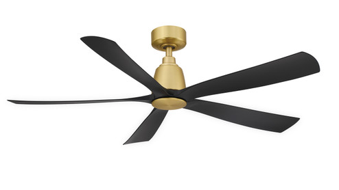 Kute5 52 52'' Ceiling Fan in Brushed Satin Brass (26|FPD5534BSBL)