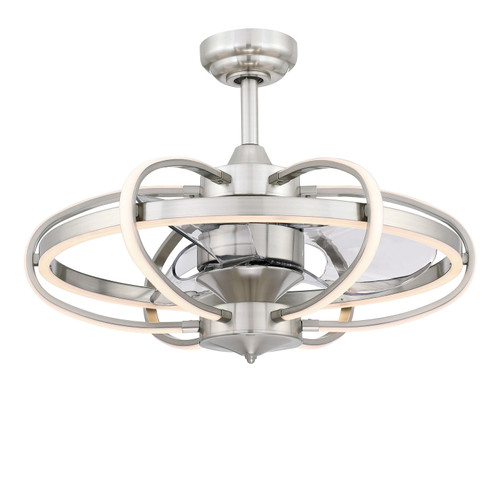 Obvi 22'' Ceiling Fan in Brushed Nickel (26|FP3050BN)