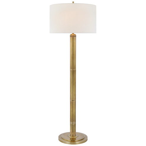 Longacre Two Light Floor Lamp in Hand-Rubbed Antique Brass (268|TOB 1000HAB-L)
