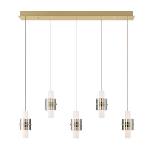 Rola LED Linear Chandelier in Gold (40|45595-011)