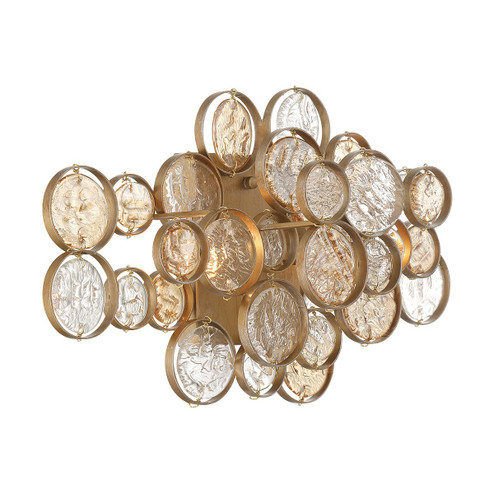 Trento Two Light Wall Sconce in Matte Gold (40|45452-024)