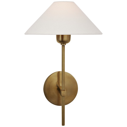 Hackney One Light Wall Sconce in Hand-Rubbed Antique Brass (268|SP 2022HAB-L)