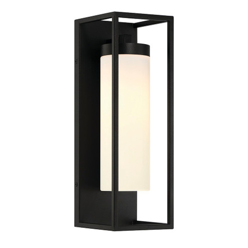 Ren One Light Outdoor Wall Sconce in Powder Coat Black (40|41962-015)