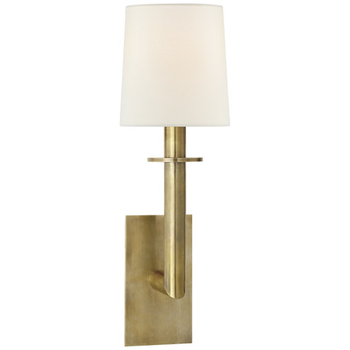Dalston One Light Wall Sconce in Hand-Rubbed Antique Brass (268|SP 2017HAB-L)