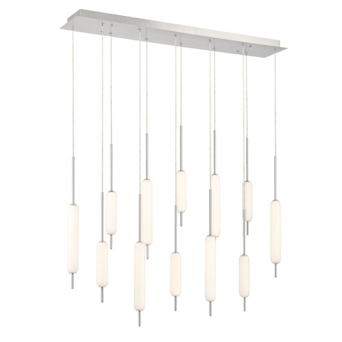 Cumberland LED Chandelier in Satin Nickel (40|37236-042) Cumberland LED Chandelier in Satin Nickel (40|37236-042)