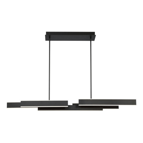 Cameno LED Linear Chandelier in Matte Black (40|37065-010)