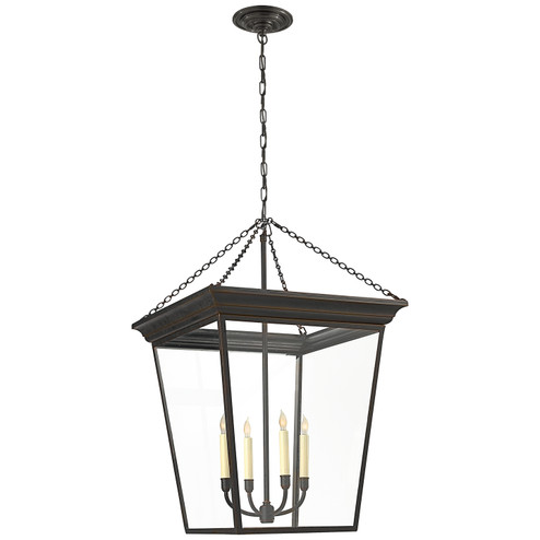 Cornice Four Light Lantern in Bronze (268|SL 5872BZ)