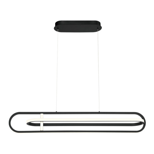Demark LED Linear Chandelier in Matte Black (40|37039-011)