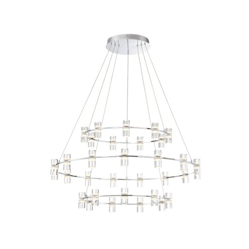 Netto LED Chandelier in Chrome (40|33726-014)