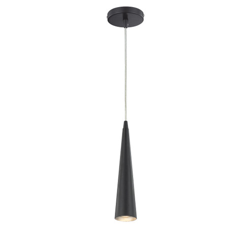 Sliver One Light Pendant in Matte Black (40|20444-037)
