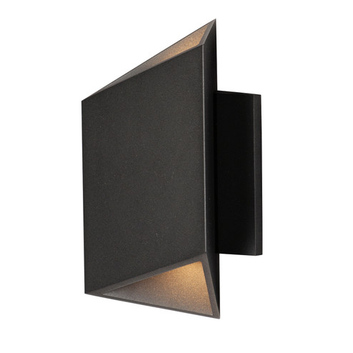Alumilux Facet LED Outdoor Wall Sconce in Black (86|E41373-BK)
