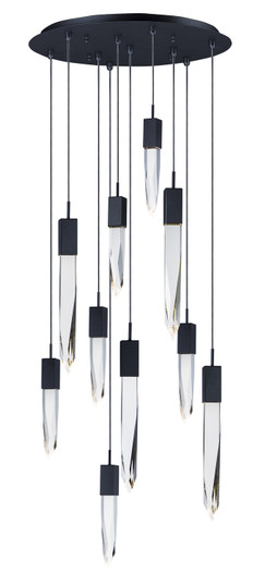 Quartz LED Pendant in Black (86|E31247-20BK)