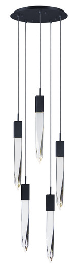 Quartz LED Pendant in Black (86|E31244-20BK)
