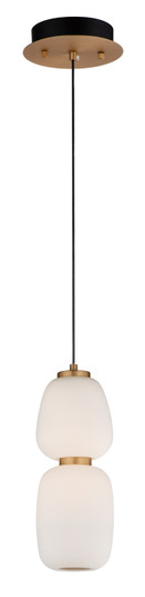 Soji LED Pendant in Black / Gold (86|E25066-92BKGLD)