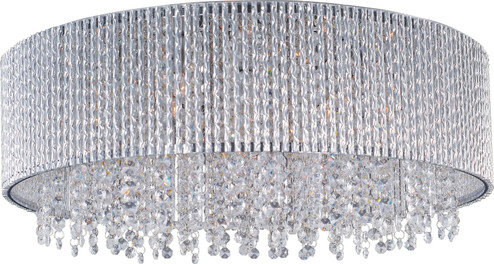 Spiral Ten Light Flush Mount in Polished Chrome (86|E23132-10PC)