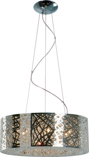 Inca LED Pendant in Polished Chrome (86|E21308-10PC/BUL)