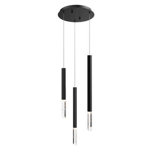 Diaphane LED Pendant in Black (86|E11023-95BK) Diaphane LED Pendant in Black (86|E11023-95BK)