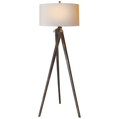 Tripod One Light Floor Lamp in French Waxed Wood (268|SL 1700FW-L)