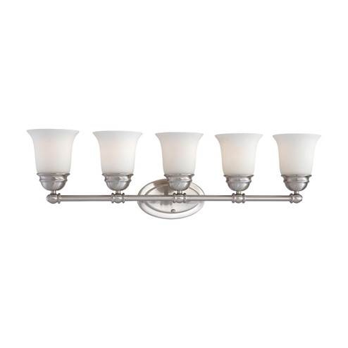 Bella Five Light Vanity in Brushed Nickel (45|SL714578)