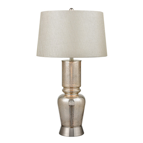 Cicely One Light Table Lamp in Silver Mercury (45|S0019-9478)